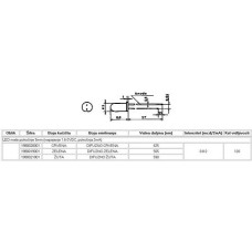 LED 2MA CRVENI 5mm L-53LID