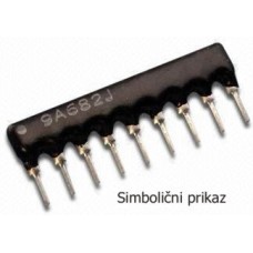 SIL 680R 8PIN 4 OTPORA IZOLIRANI
