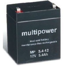 Baterija akumulatorska MULTIPOWER MP5.4-12 12V 5.4Ah F4.8 90x70x101 mm