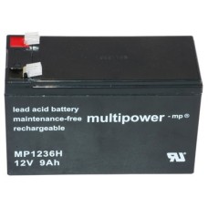 Baterija akumulatorska MULTIPOWER MP1236H 12V 9Ah za UPS F6.3 151x65x94 mm