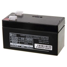 Baterija akumulatorska EMOS B9652 12V 1.3Ah F4.8 97x43x53 mm Baterija akumulatorska EMOS B9652 12V 1.3Ah F4.8 97x43x53 mm