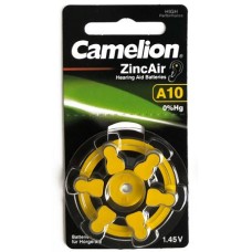 Baterija za slušni aparat Camelion A10 bez žive (PR70) 6 kom