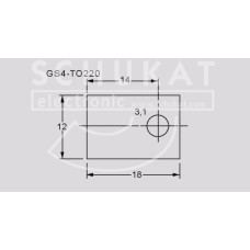 KERAMIČKI IZOLATOR TO 220 KERAMIČKI IZOLATOR TO 220