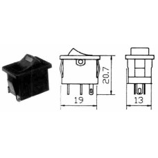 Prekidač VAGA LED ZELENI 21*15 mm B 100 K/G Prekidač VAGA LED ZELENI 21*15 mm B 100 K/G