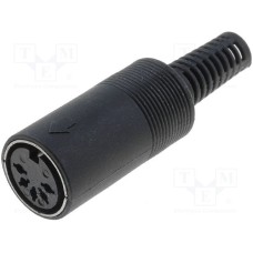 Konektor DIN 5-pin (Ž) za kabel, 180°