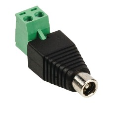 Utikač MREŽNI 5,5-2,1, sa stezaljkom za kabel