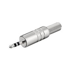 Konektor 3.5mm TRS (M) za kabel, metalni