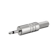 Konektor 3.5mm TS (M) za kabel, metalni