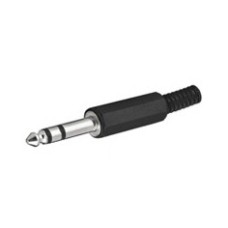 Konektor 6.35mm TRS (M) za kabel