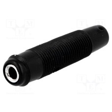 BUKSNA 4mm PROF. ZA KABEL CRNA