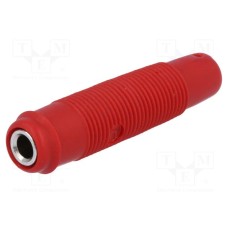 BUKSNA 4mm PROF. ZA KABEL CRVENA
