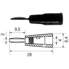 BANANA MICRO 2mm CRNA