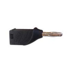 BANANA ČETVRTASTA 4mm CRNA CM20B