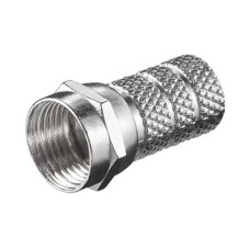 Konektor antenski F, muški za kabel, 5 mm