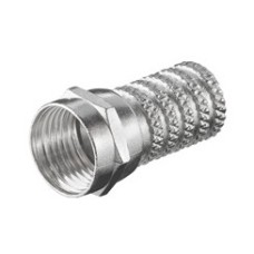 Konektor antenski F, muški za kabel, 6 mm
