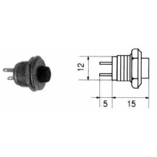 Taster veliki CRNI, 14,2 mm Taster veliki CRNI, 14,2 mm