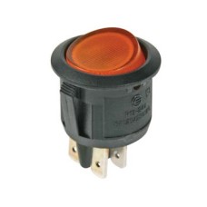 Prekidač VAGA OKRUGLI CRVENI 10A 250V 23mm Prekidač VAGA OKRUGLI CRVENI 10A 250V 23mm