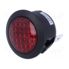 LAMPICA LED 24 V CRVENA, 23mm