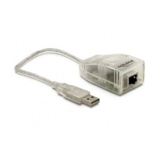Adapter DELOCK, USB A 2.0 na RJ45