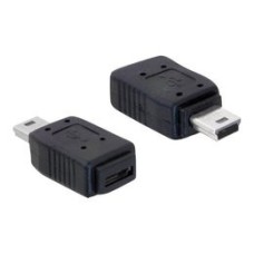 Adapter DELOCK, USB micro B 2.0 (Ž) na USB mini B 5pin (M)