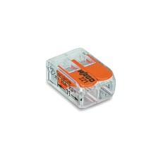 Stezaljka dvopolna s polugom, 0.2-4 mm, WAGO 221-412