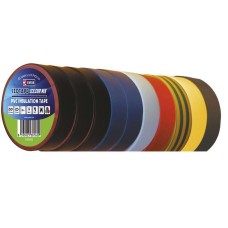 Izolir traka EMOS, set od 10 komada u raznim bojama, 15mm x 10m