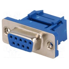 Konektor DB 9 P (Ž), za flat kabel