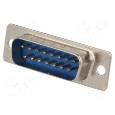 Konektor DB 15 P (M), za kabel