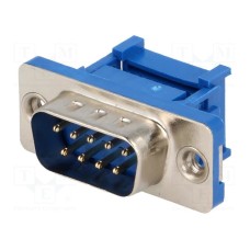 Konektor DB 9 P (M), za flat kabel