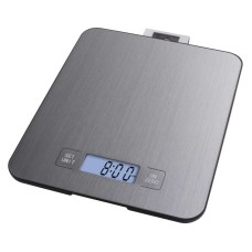 Kuhinjska vaga EMOS EV023, sa satom i timerom, 15kg/1g, inox