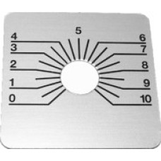SKALA KVADRATNA 40 x 40 mm, podjela 0-100 SKALA KVADRATNA 40 x 40 mm, podjela 0-100
