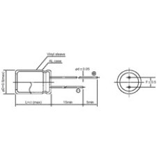 elektrolit 4,7 MF 100 V
