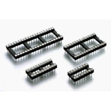 Podnožje DIL 40 PIN pozlaćeni kontakti , 600 MIL/15,24 mm