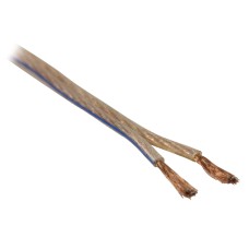Kabel VALUELINE 98450T, zvučnik, 2x4.00, prozirni