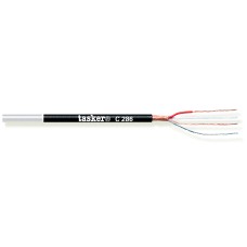 Kabel TASKER C286, mikrofonski, 2x0.22, crni