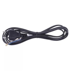 Kabel mrežni 2x0.75 EMOS, s utikačem, 2m, crni