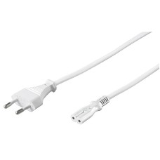 Kabel mrežni za kazetofon NEDIS, 2m, bijeli