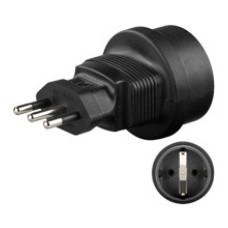 Putni adapter talijanski utikač- šuko utičnica