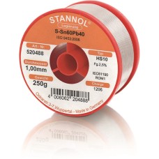 TINOL 1/4 kg 1mm, Stannol HS10 2,5% 520488