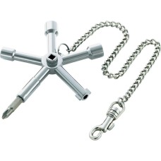 KLJUČ KRIŽNI ZA INSTALACIJSKE ORMARIĆE, TOOLCRAFT