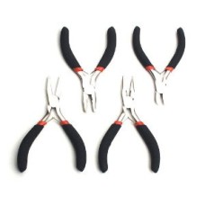 Kliješta precizna, set od 4 komada, 125 mm, Soft-Grip, Mannesmann