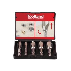 Izvlakač polomljenih vijaka, set 5 kom, Toolland TL78008