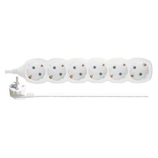 Kabel produžni EMOS, 6 mjesta, 1mm2, bez prekidača, 2m