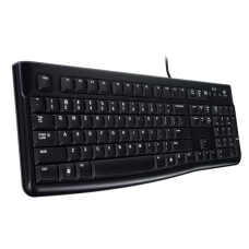 Tipkovnica LOGITECH K120, žična, crna, bulk