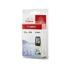 Tinta CANON CL-511C, color, za Pixma MX410/iP2702/MX330/MX340/MX350/MX360/MX420/iP2700/MP230/MP240/MP250/MP252/MP260/MP270/MP280/MP282/MP480/MP490/MP...