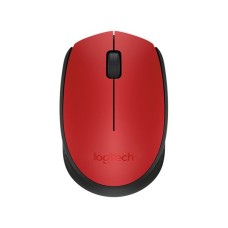 Miš LOGITECH M171, bežični, 1000 DPI, USB A, crveni