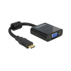 Adapter DELOCK, HDMI mini C (M) na VGA (Ž)