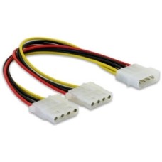 Kabel DELOCK, ATX Y-power 4pin (Ž) na 2x 4pin (M) Molex, 11cm 82100 Kabel DELOCK, ATX Y-power 4pin (Ž) na 2x 4pin (M) Molex, 11cm 82100