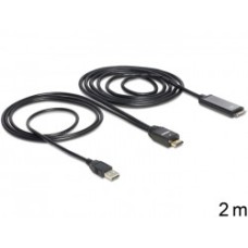 Kabel DELOCK, HDMI (M) > IPad 30 pin (M) + USB A (M) 2m 83280 Kabel DELOCK, HDMI (M) > IPad 30 pin (M) + USB A (M) 2m 83280