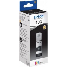 Tinta EPSON 103, C13T00S14A, crna, za EcoTank L11050/L1110/L1210/L1250/L3110/L3111/L3150/L3151/L3156/L3160/L3210/L3211/L3250/L3251/L3256/L3260/L3266/...